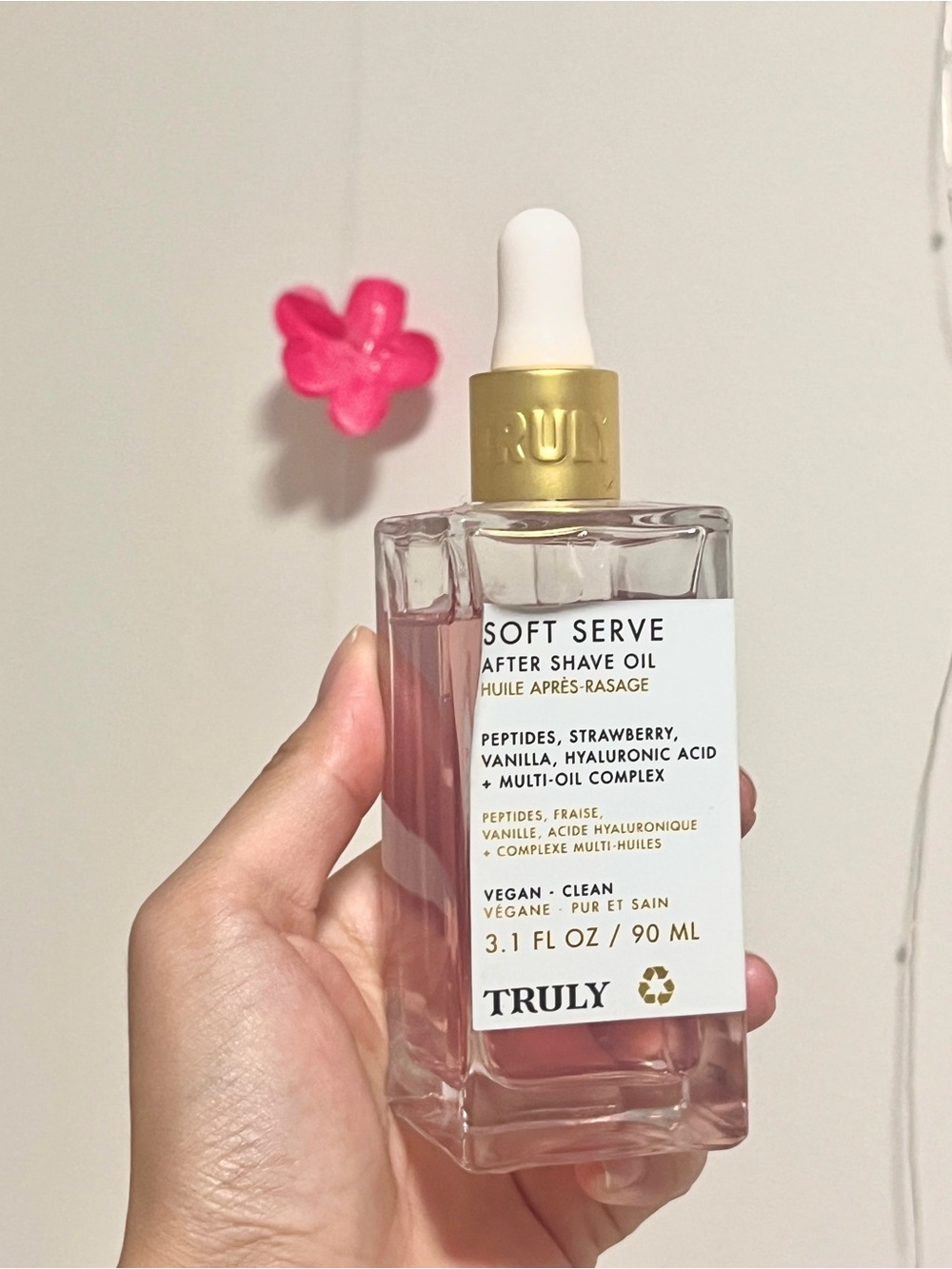 TRULY Soft Serve After Shave Oil - Pink & Gold